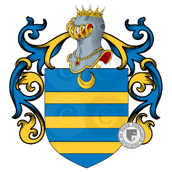 Wappen der Familie Tartagli