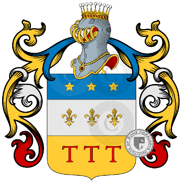 Escudo de la familia Tartaglia