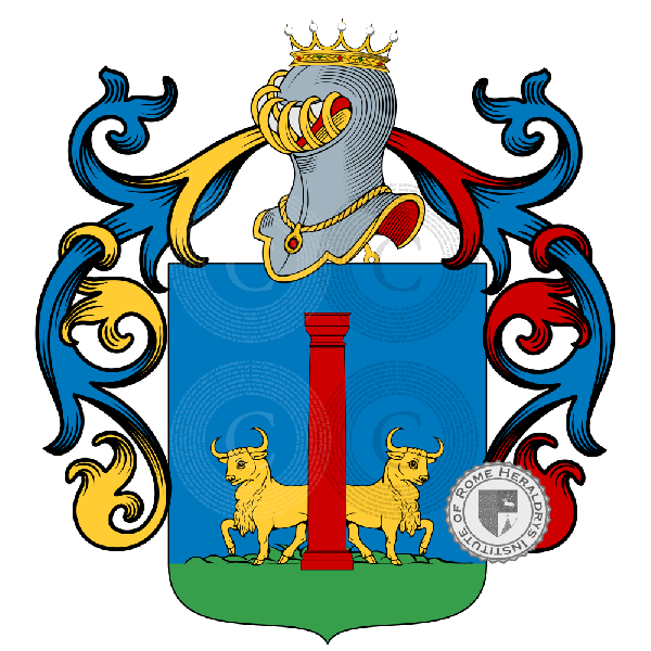 Coat of arms of family Manzina