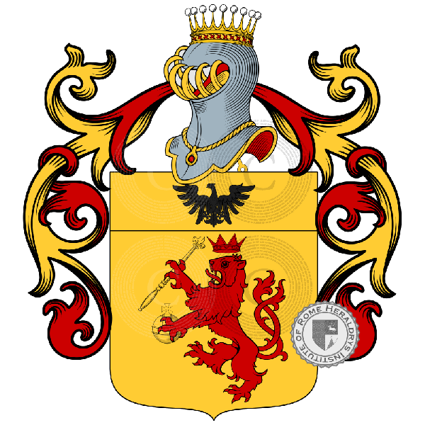 Coat of arms of family Alfani