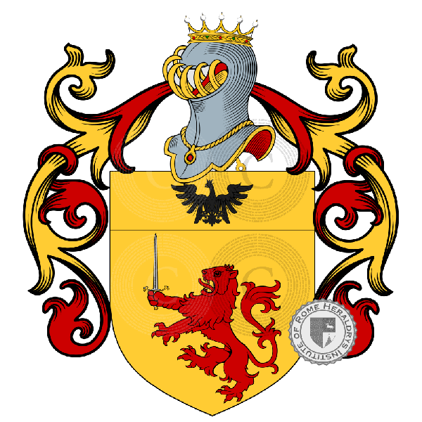 Wappen der Familie Cesani