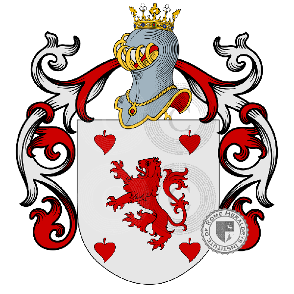 Coat of arms of family Menchero