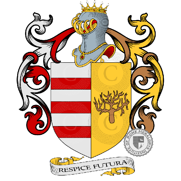 Coat of arms of family Mombello