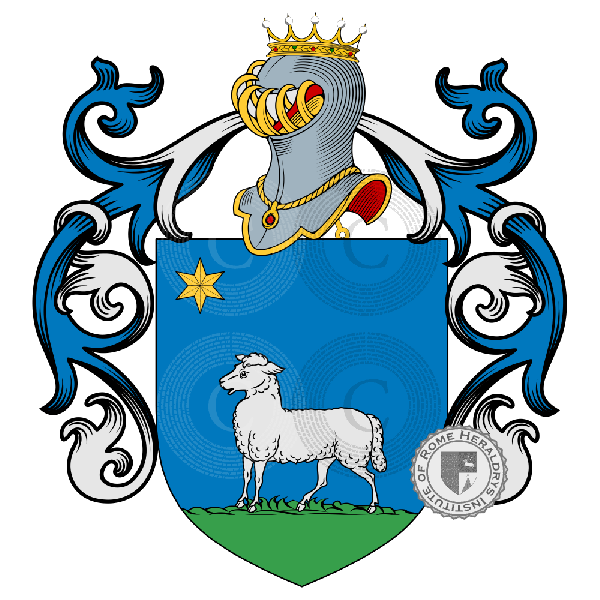 Wappen der Familie Tovo