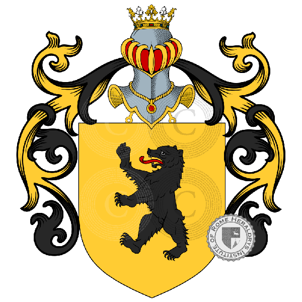 Coat of arms of family Paolucci