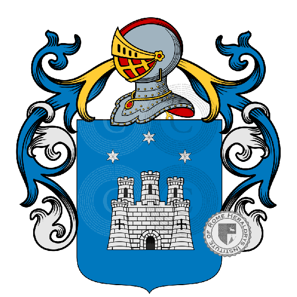 Coat of arms of family Tolomio
