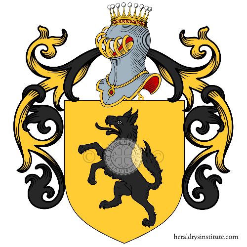 Coat of arms of family Aguselli