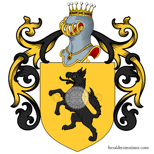 Coat of arms of family Luparello