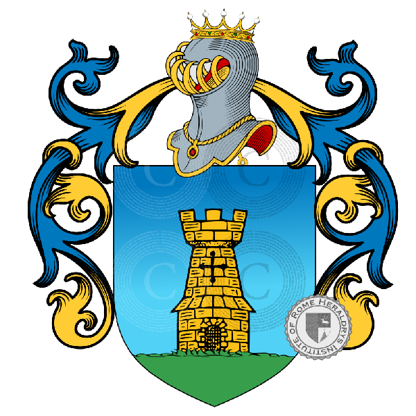 Escudo de la familia Seragli, Seraglii, Seraglio