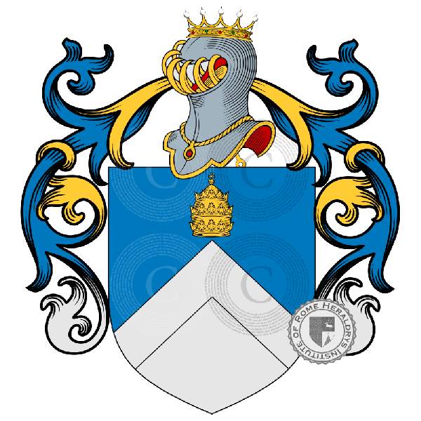 Coat of arms of family Papale