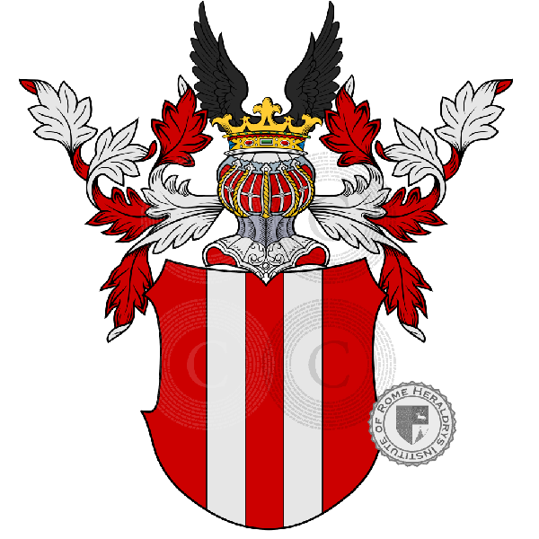 Coat of arms of family Bauch, Boch, Buch, Boch, Buch   ref: 884968