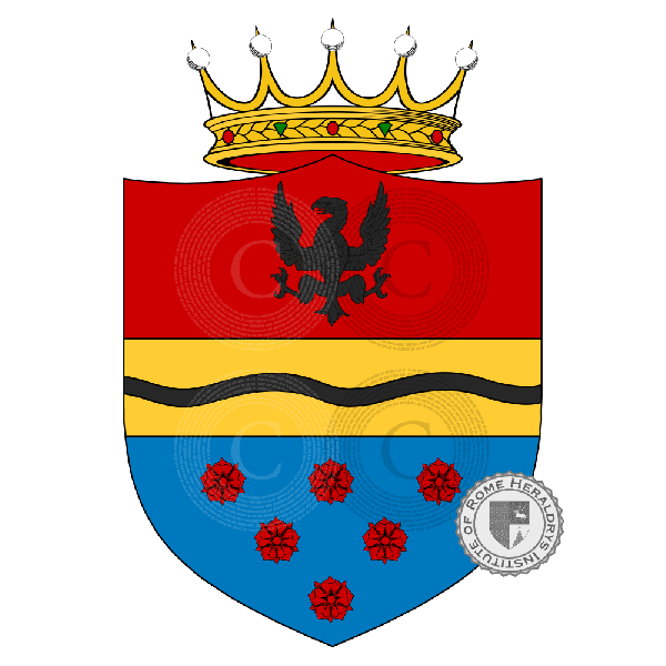 Wappen der Familie Marcellini