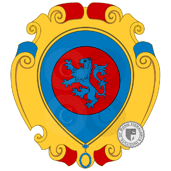 Coat of arms of family Carbonera