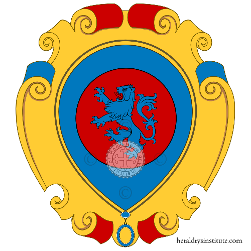 Coat of arms of family Carbonera