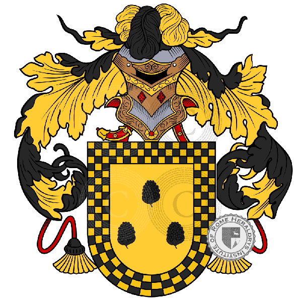 Coat of arms of family Morey
