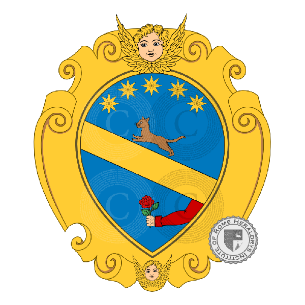 Coat of arms of family Calise