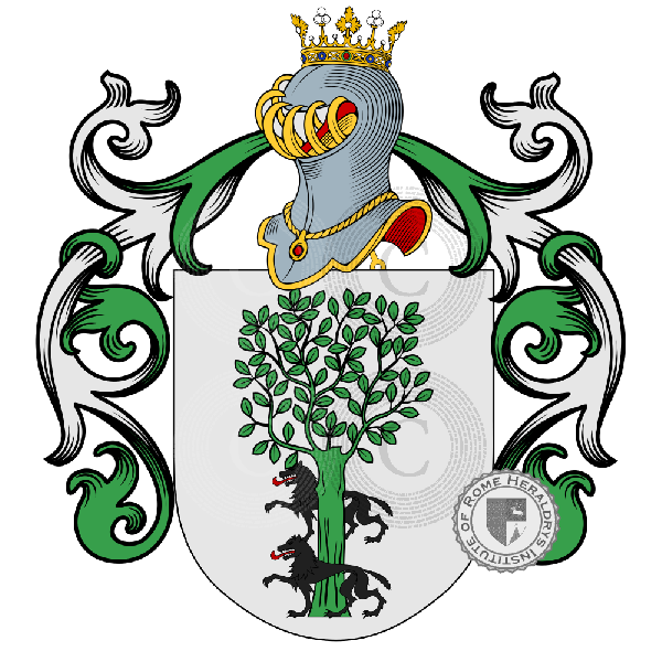 Coat of arms of family Ugarteche