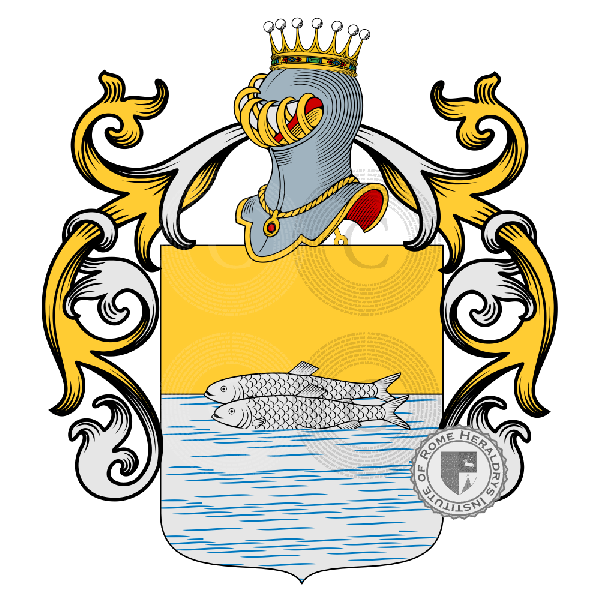Coat of arms of family Mancuso