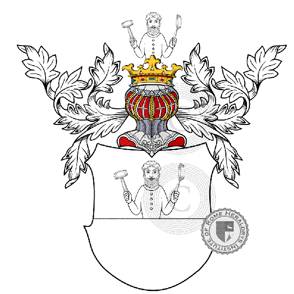 Coat of arms of family Pfannenschmidt
