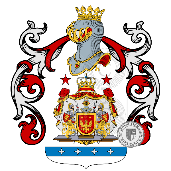 Coat of arms of family Salzillo