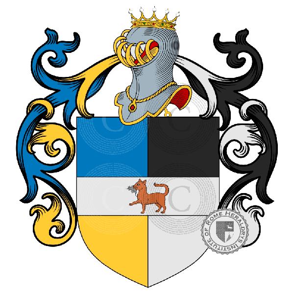 Escudo de la familia Marostica
