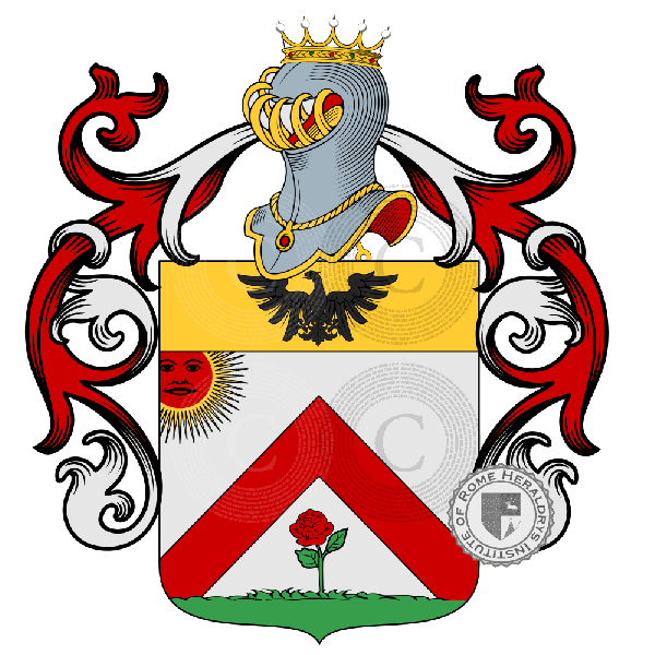 Coat of arms of family Girelli