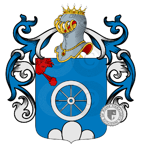Escudo de la familia Girelli, Girello