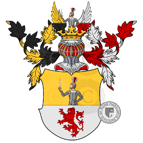 Coat of arms of family Gasman, Gassmann