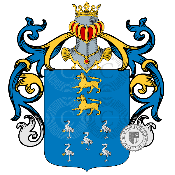 Coat of arms of family Lopez y Royo