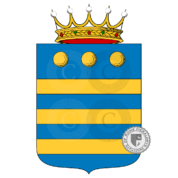 Coat of arms of family Gualtieri