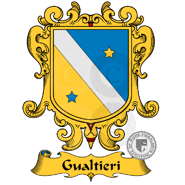 Escudo de la familia Gualtieri