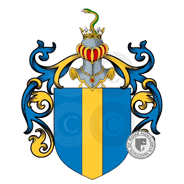 Coat of arms of family Cutelli