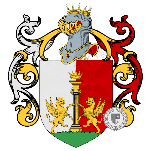 Coat of arms of family Ruffoni
