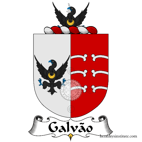 Coat of arms of family Galvão