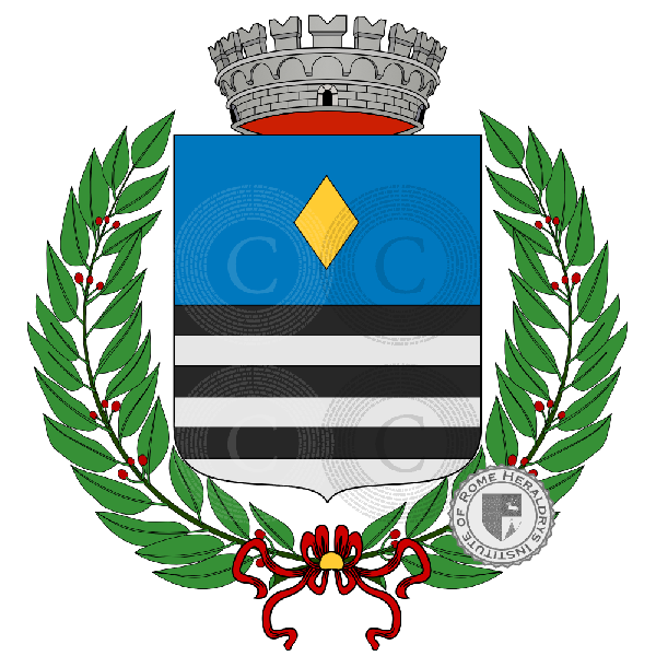 Coat of arms of family Isola Dovarese