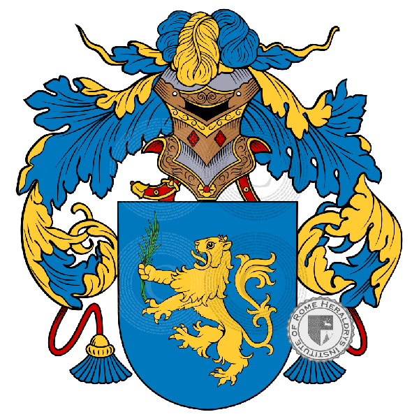 Coat of arms of family Ginart