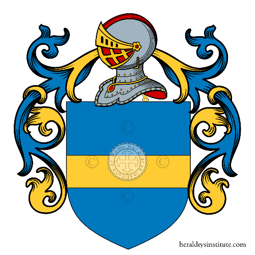 Coat of arms of family Malatesta Baglioni