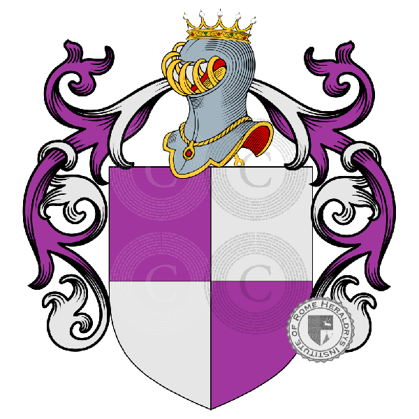Coat of arms of family Guarzoni