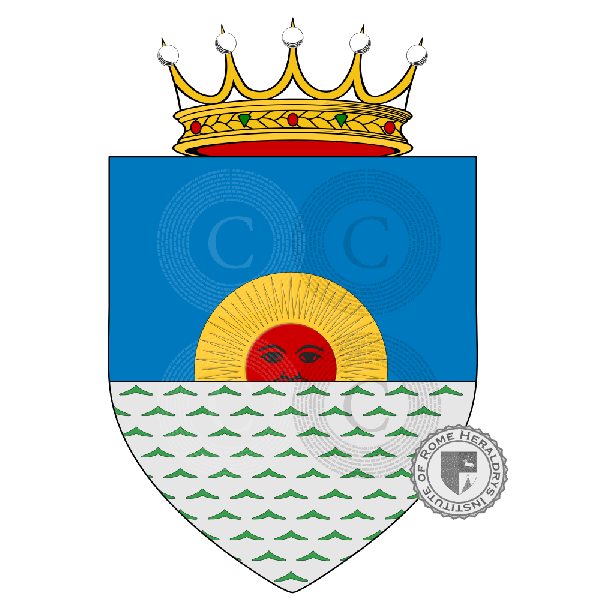 Wappen der Familie Bruzzone