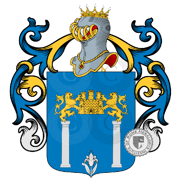 Coat of arms of family Candido, Candido di Cancellara