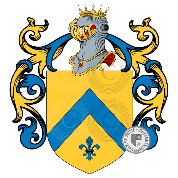 Coat of arms of family Galanti