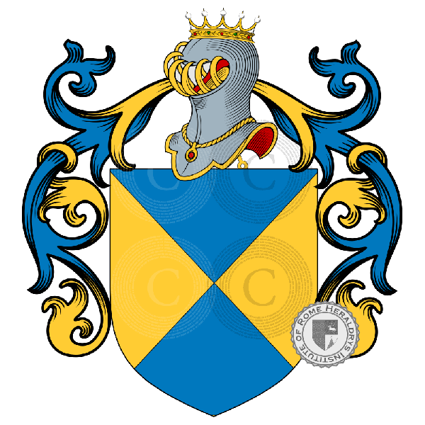 Coat of arms of family Baggio