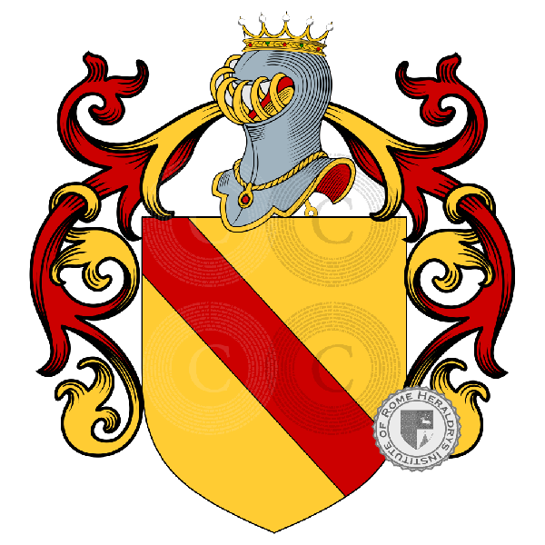 Coat of arms of family Detti