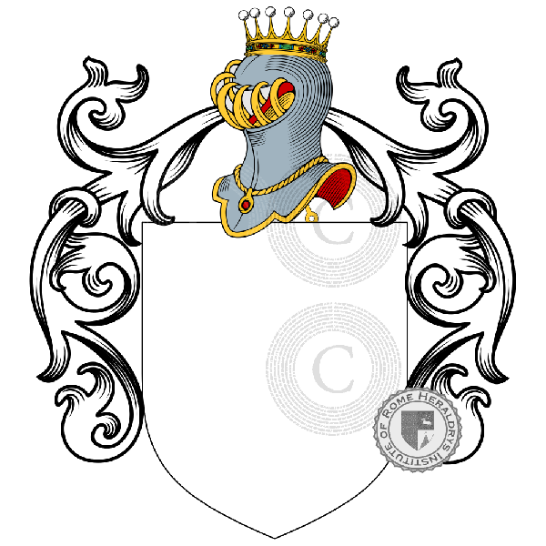 Coat of arms of family Zangara
