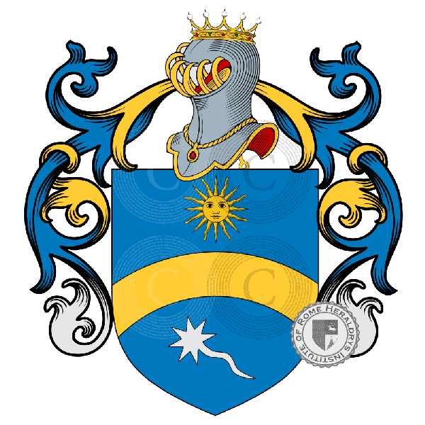 Coat of arms of family Arcuri