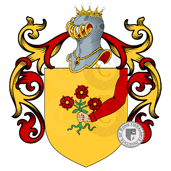 Coat of arms of family Pacifico