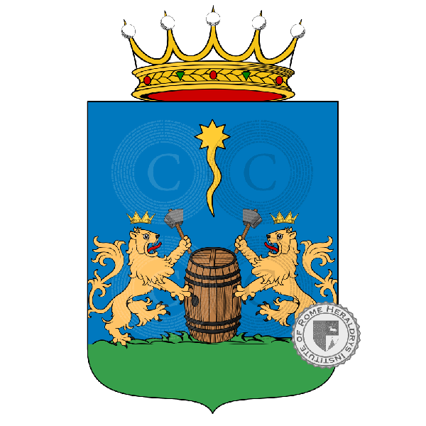 Wappen der Familie Bottaro, Botara