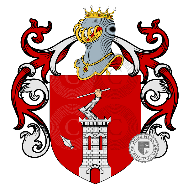 Coat of arms of family Domenech