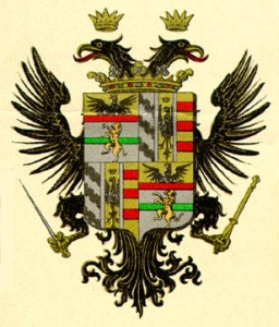 Coat of arms of family Coccapani Imperiali