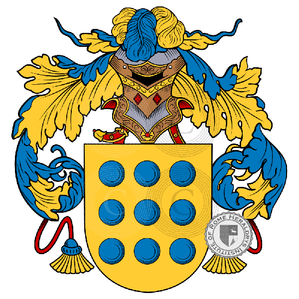 Coat of arms of family Fajardo